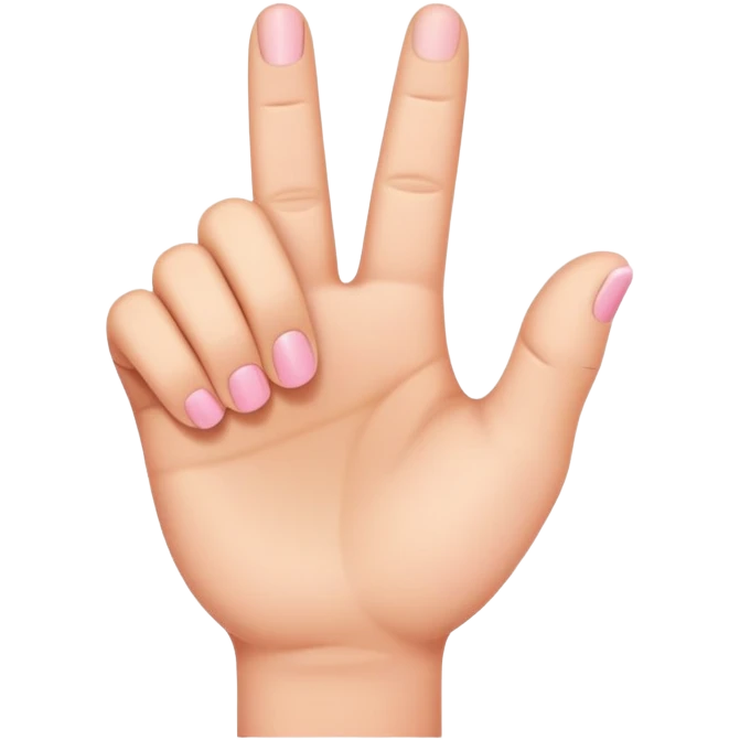 Pinky promise emoji