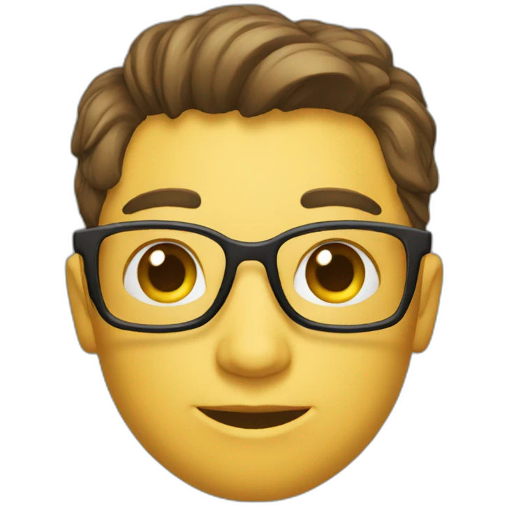 beautiful nerd backend developer emoji