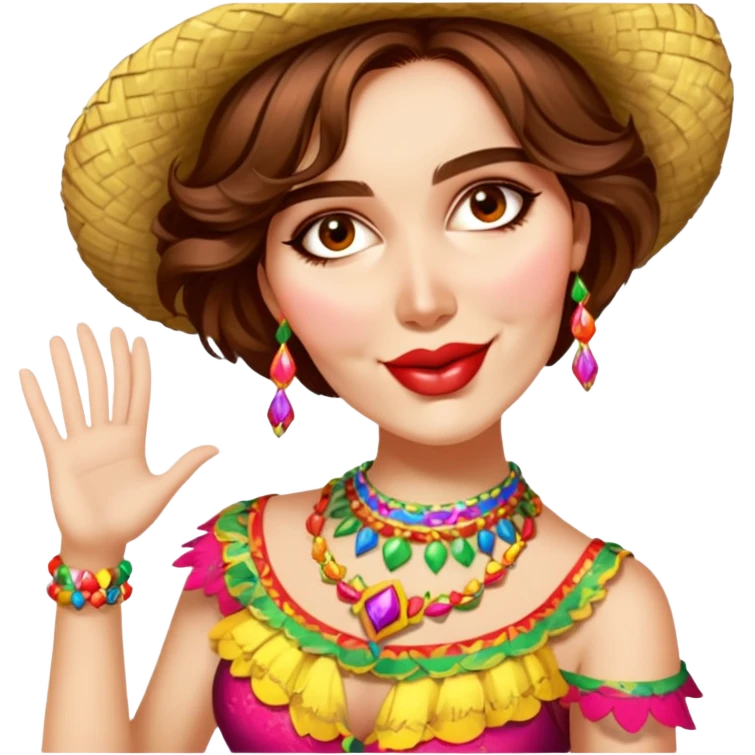 Joyful Reveler emoji