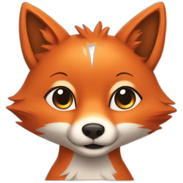 Loved fox emoji