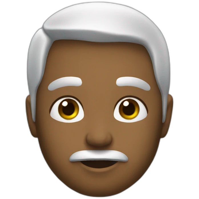 Pitufina con anteojos emoji