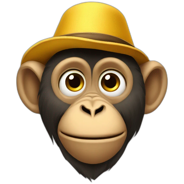 Alladin’s monkey with his hat emoji
