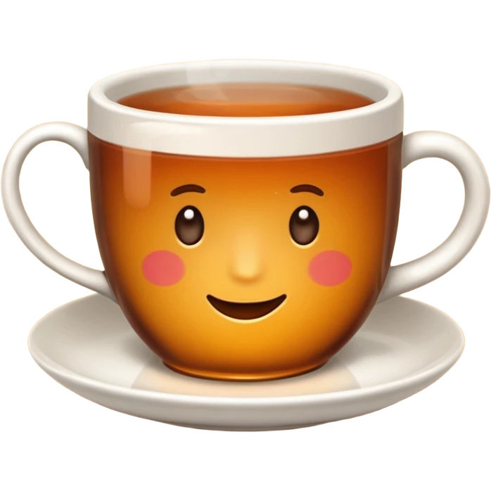 Make a tea emoji emoji