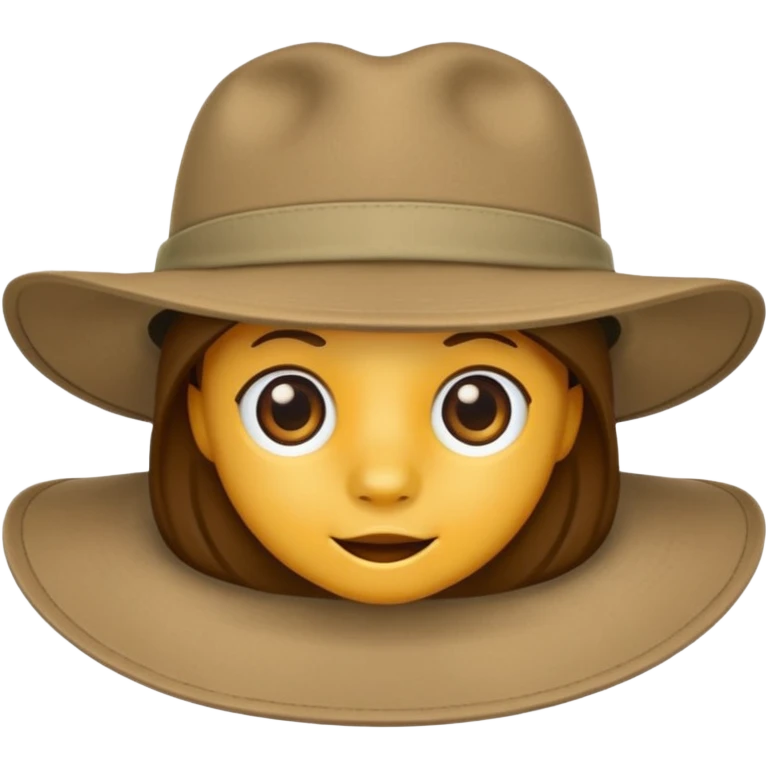 just safari hat item no head emoji