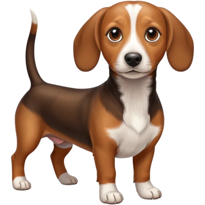 beagle dachshund mix emoji