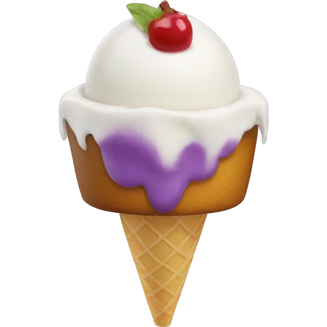 halo-halo ice cream  emoji