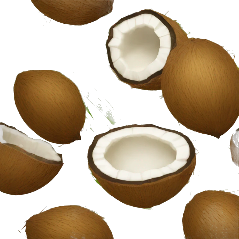 open coconut emoji