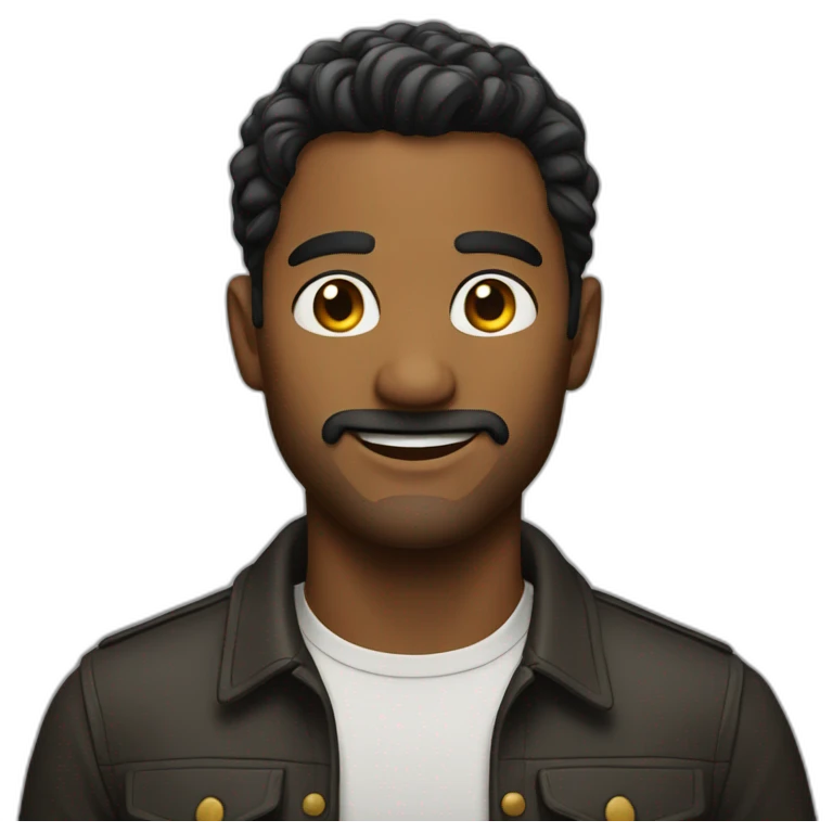 Handsome man emoji