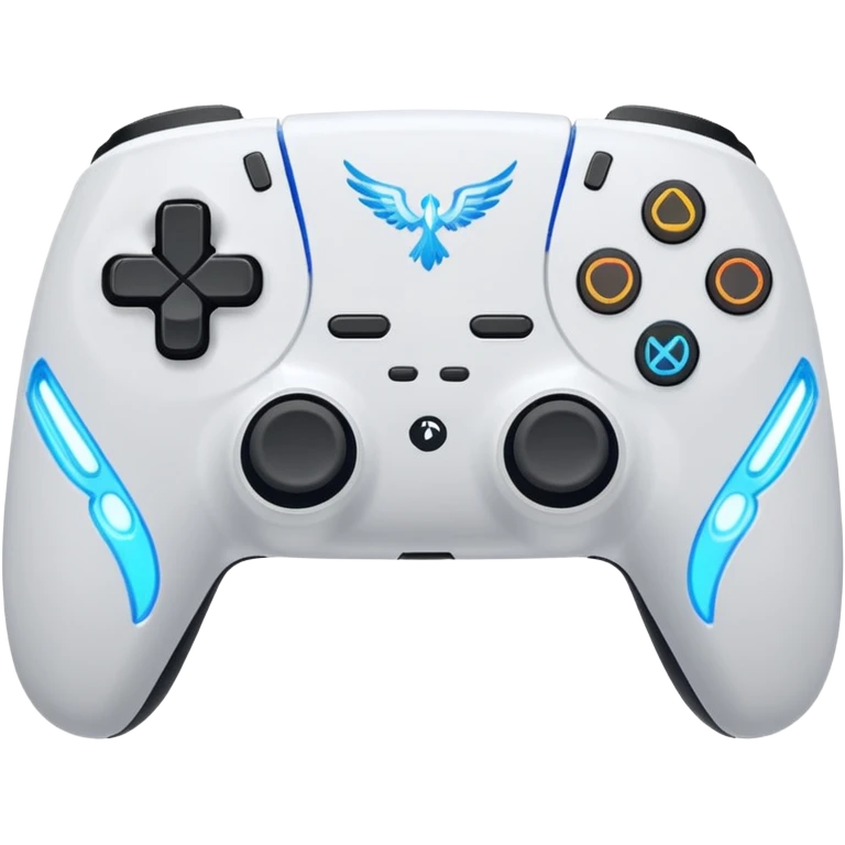 manette ps5 avec les ailes d'anges emoji