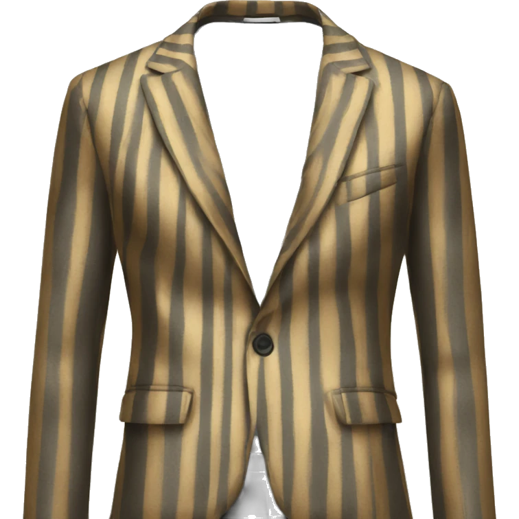 STRIPED BLAZER emoji