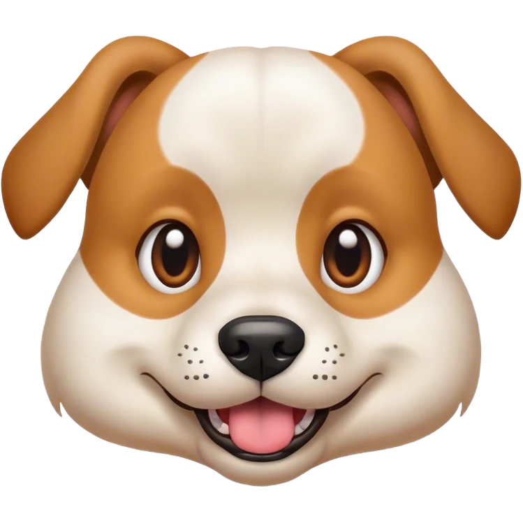 Dog funny emoji