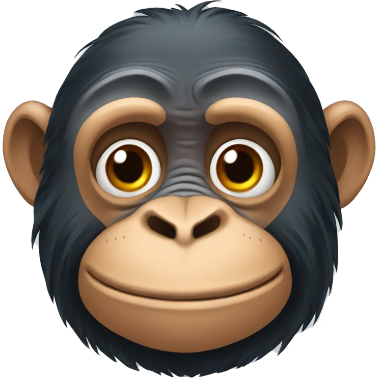 Chimpanzee emoji