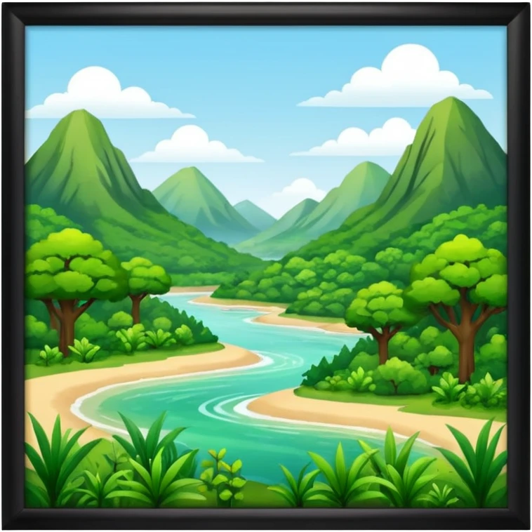 Natural protected area  emoji