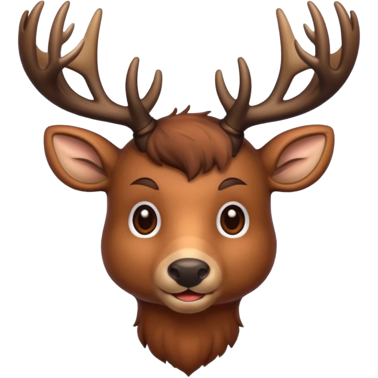deer full  emoji