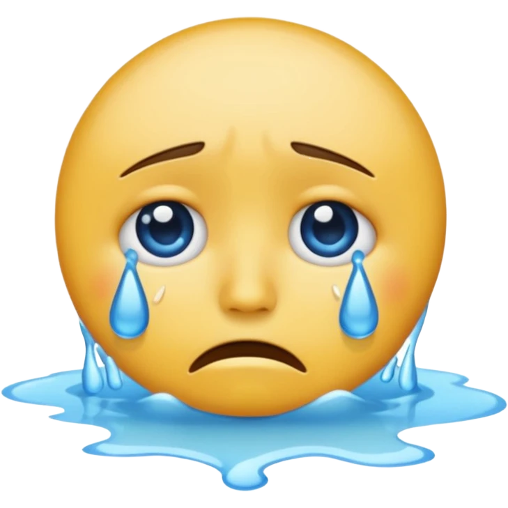 Üzgün gözleri dolan emoji emoji