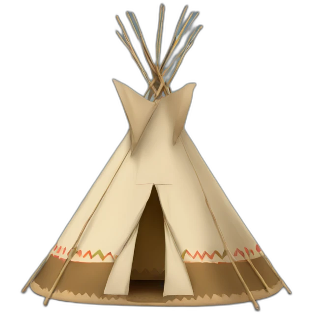 Teepee emoji