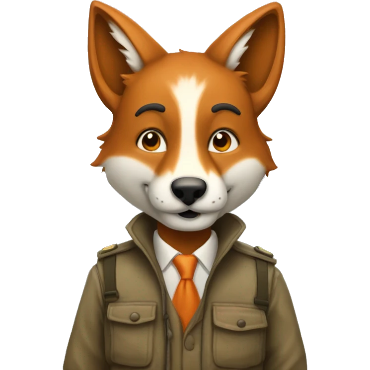 renard qui révise pour le bac emoji