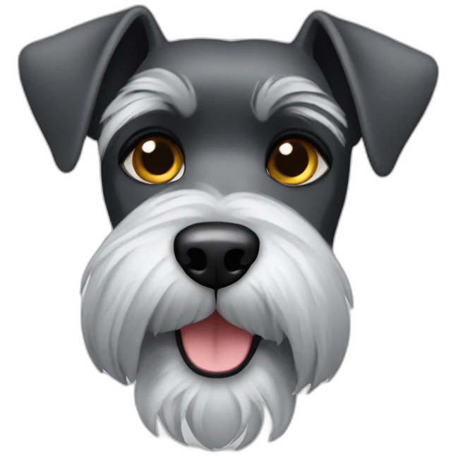schnauzer emoji
