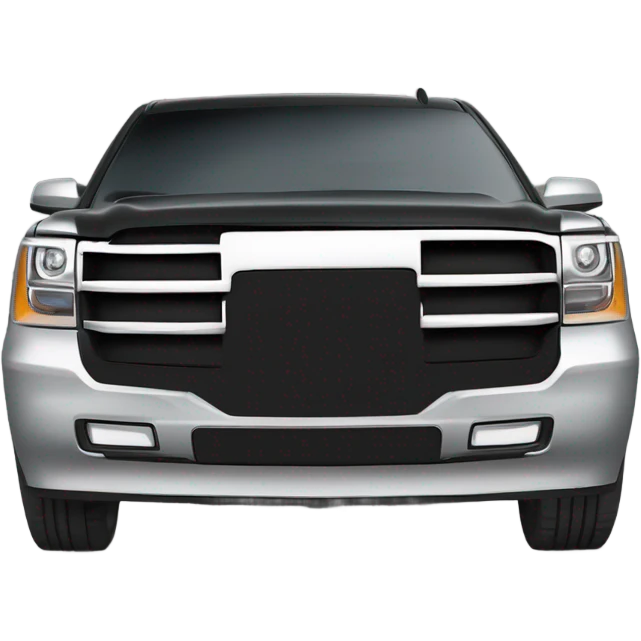 GMC Yukon larga negra emoji