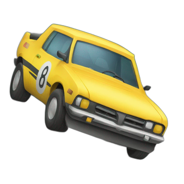 voiture de course emoji