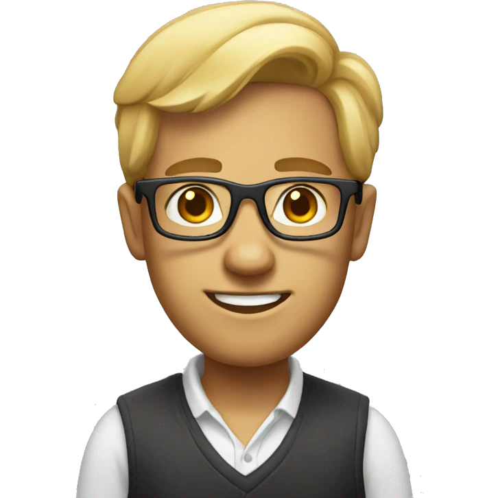 Cool Nerd emoji