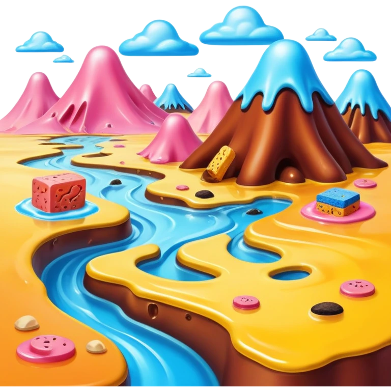 spam land surreal dali landscape emoji