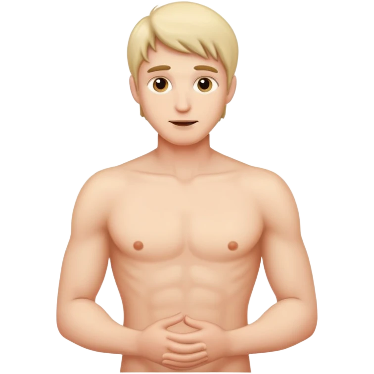 Naked male emoji