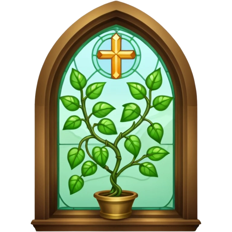 church vine glass emoji