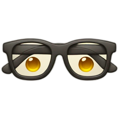 Glasses emoji