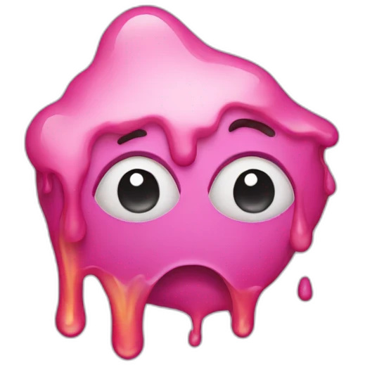 melting face emoji