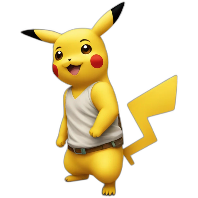 pikachu barcelone emoji