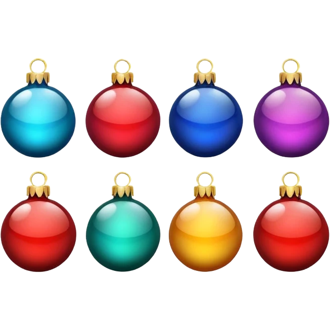pelotas de navidad emoji