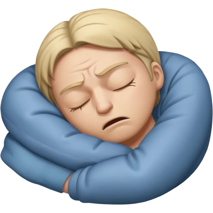 Sleeping mad emoji