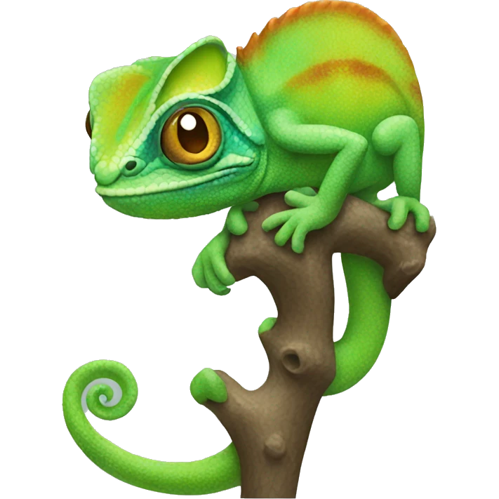 chameleon  emoji