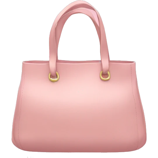 Light pink bag emoji