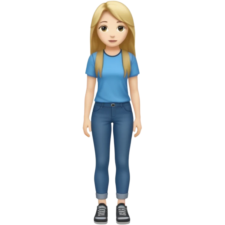 full-body female avatar emoji