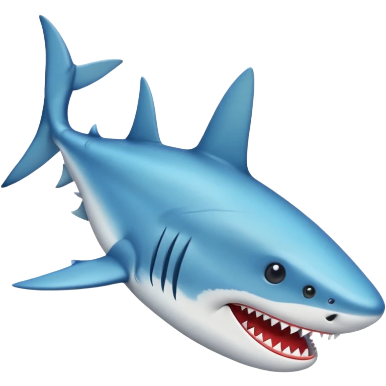 Tiburón con piernas y sapatos emoji