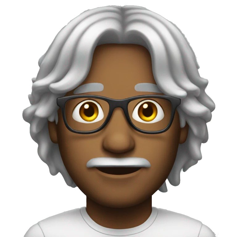 Man in a wig  emoji