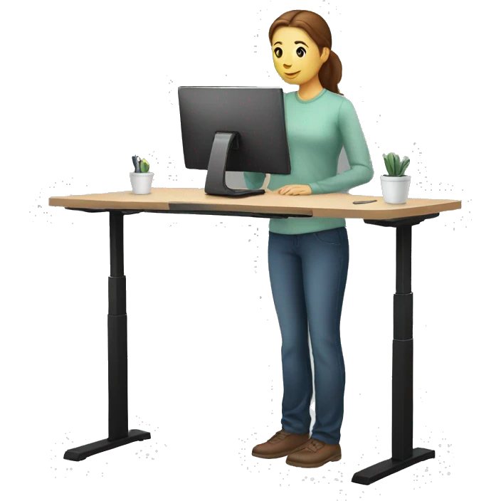 standing desk emoji