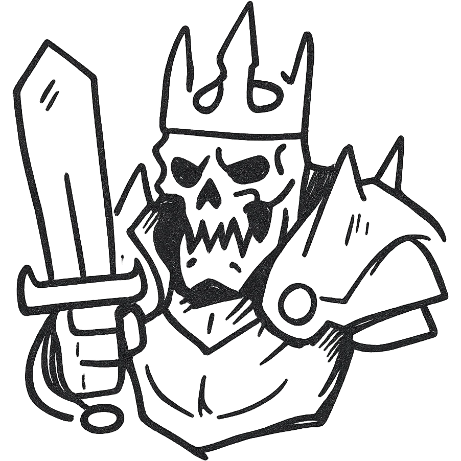 Wraith King from Dota emoji