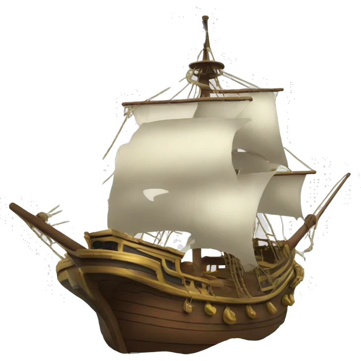 Bateau pirate emoji