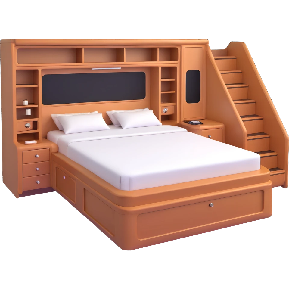 luxury yacht cabin bed emoji