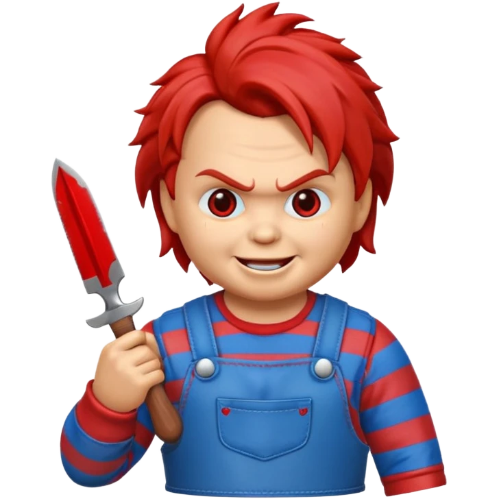 Un emojin de chuky emoji