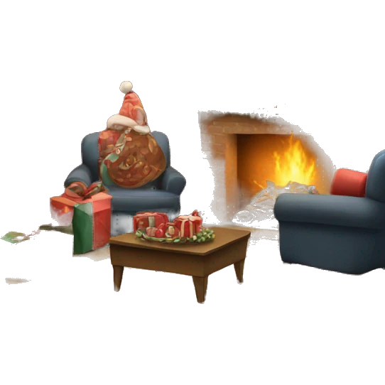 Christmas room emoji