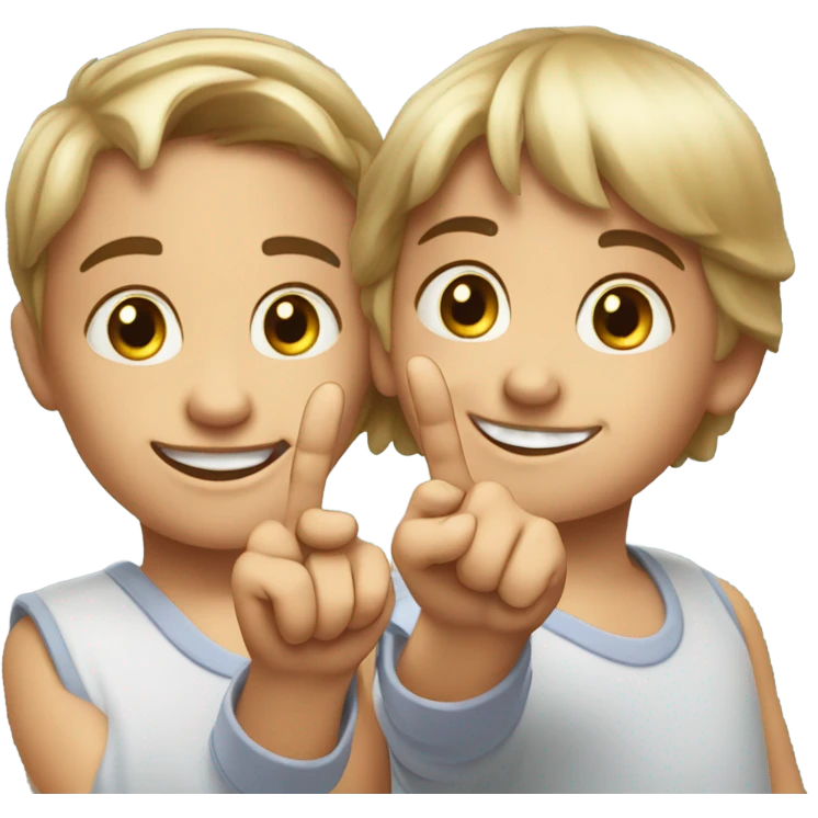 Pinky promise emoji