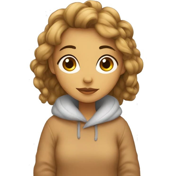 lazy cozy girl emoji
