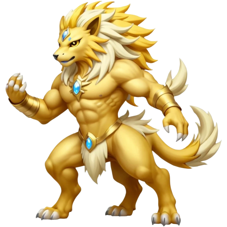 Solgaleo-Fakémon-hybrid-creature (full body)  emoji