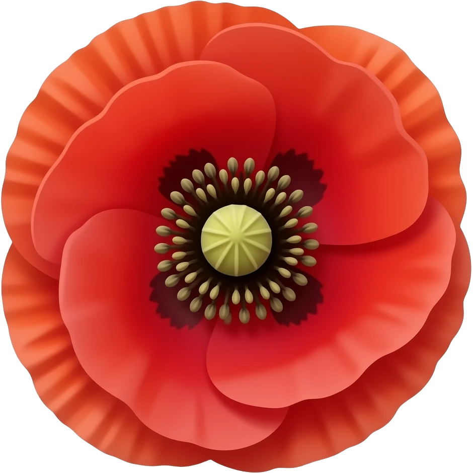 Poppy emoji
