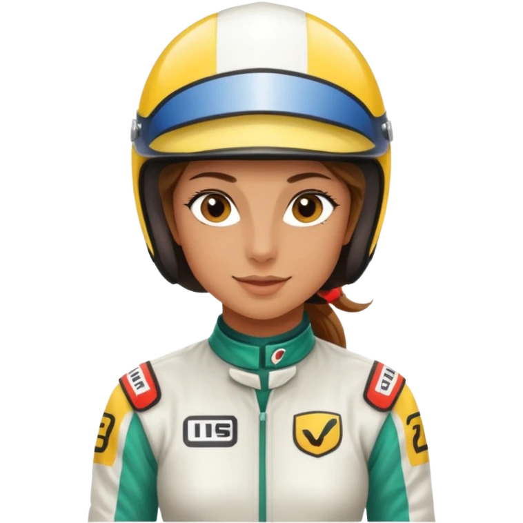 jockey girl emoji