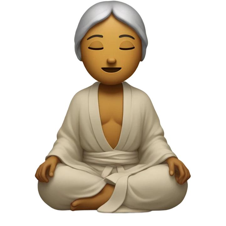 Guru meditaton emoji